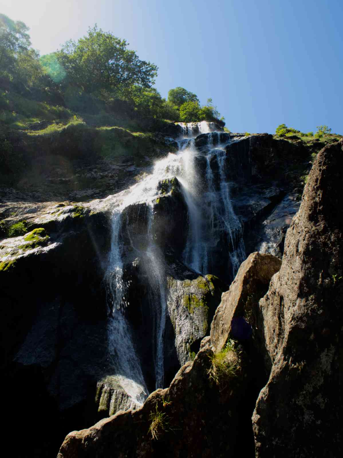 Irland - Powerscourt Waterfall Irland - Powerscourt Waterfall